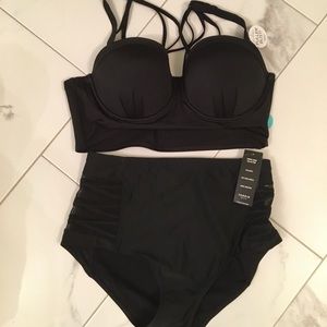 NWT Black Vixen bikini top & bottom